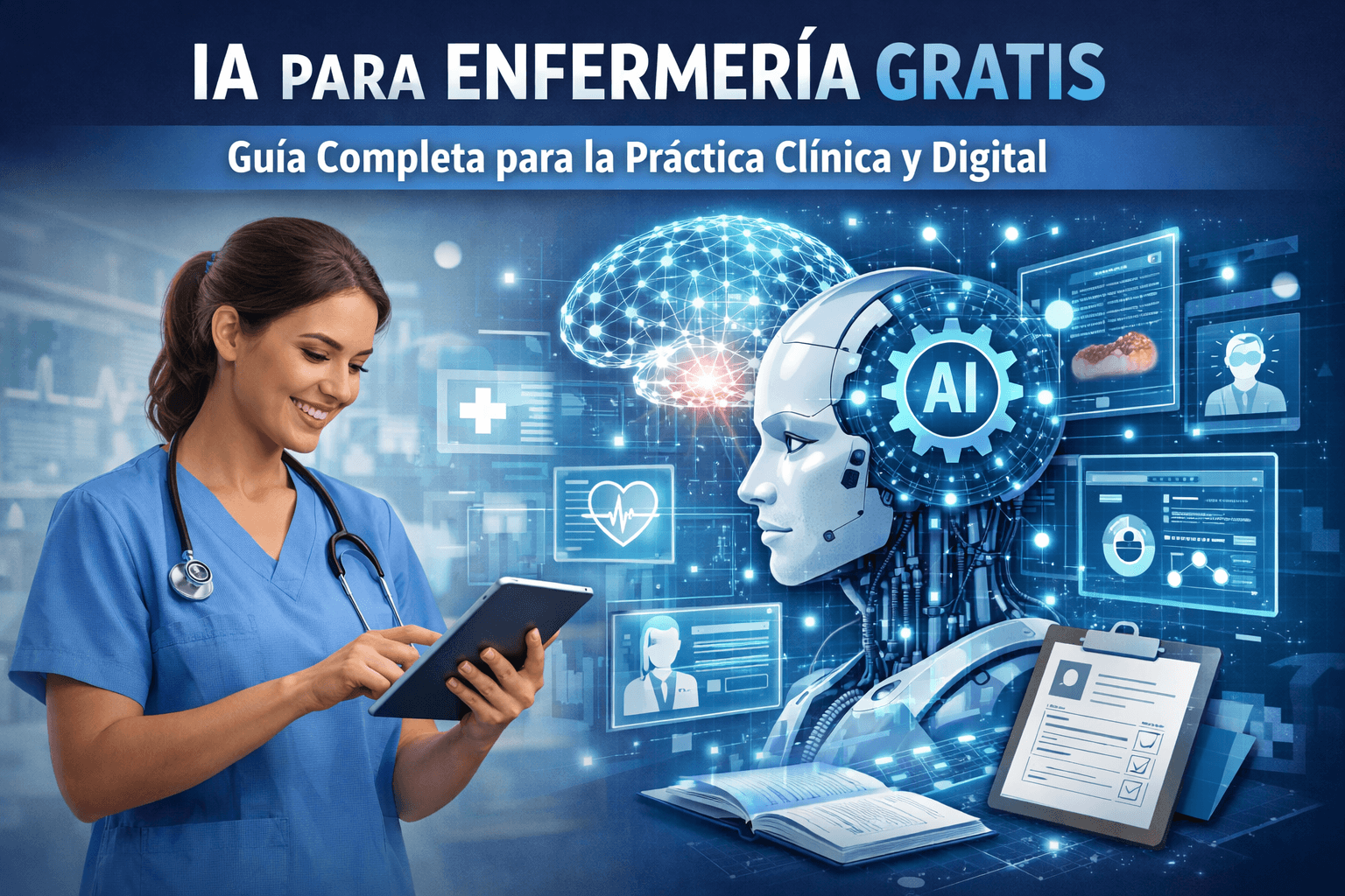 IA para enfermería gratis: Guía completa para la práctica clínica y digital