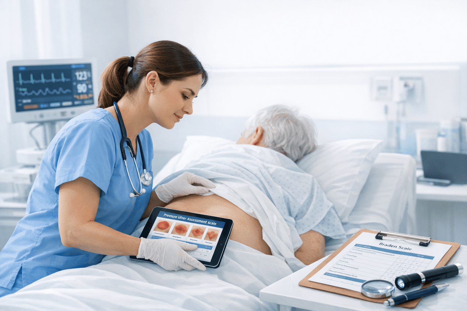 Cómo interpretar la escala PUSH en el seguimiento de heridas