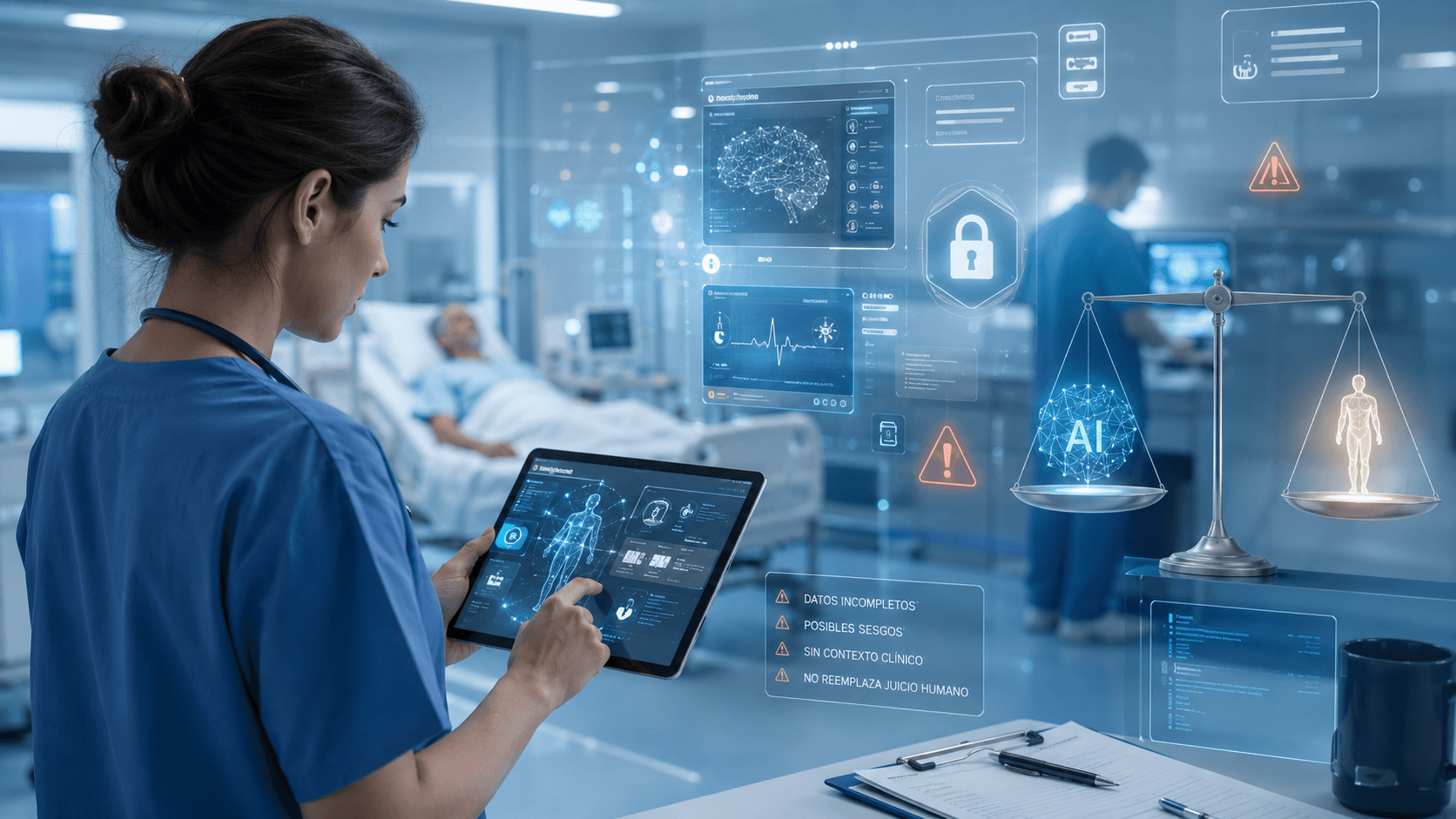 Riesgos y limitaciones de la Inteligencia Artificial en enfermería: Guía para una práctica segura