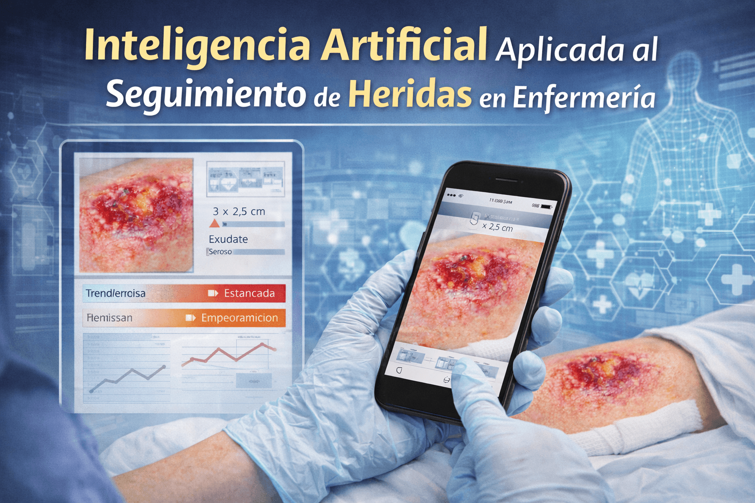 Inteligencia artificial aplicada al seguimiento de heridas en enfermería